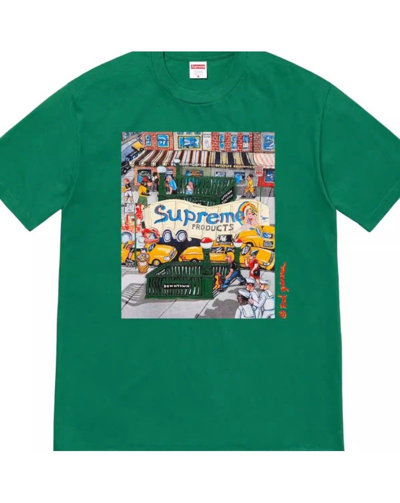 シュプリーム tシャツ半袖個性人気supreme短袖コットンカジュアルメンズレディース向け