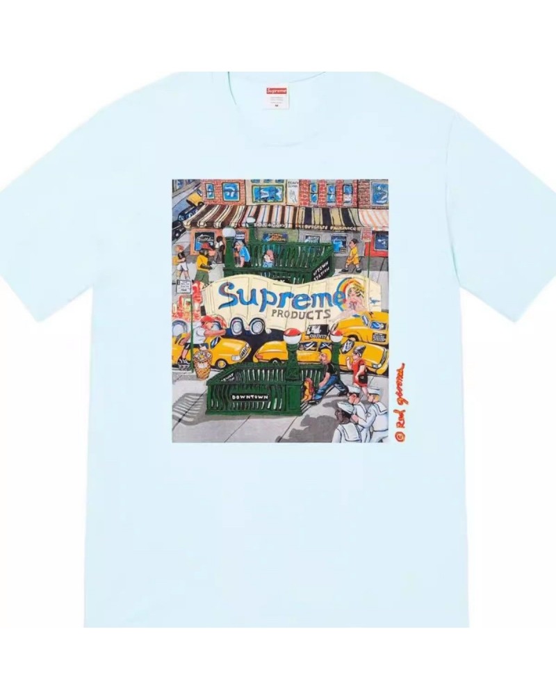 シュプリーム tシャツ半袖個性人気supreme短袖コットンカジュアルメンズレディース向け