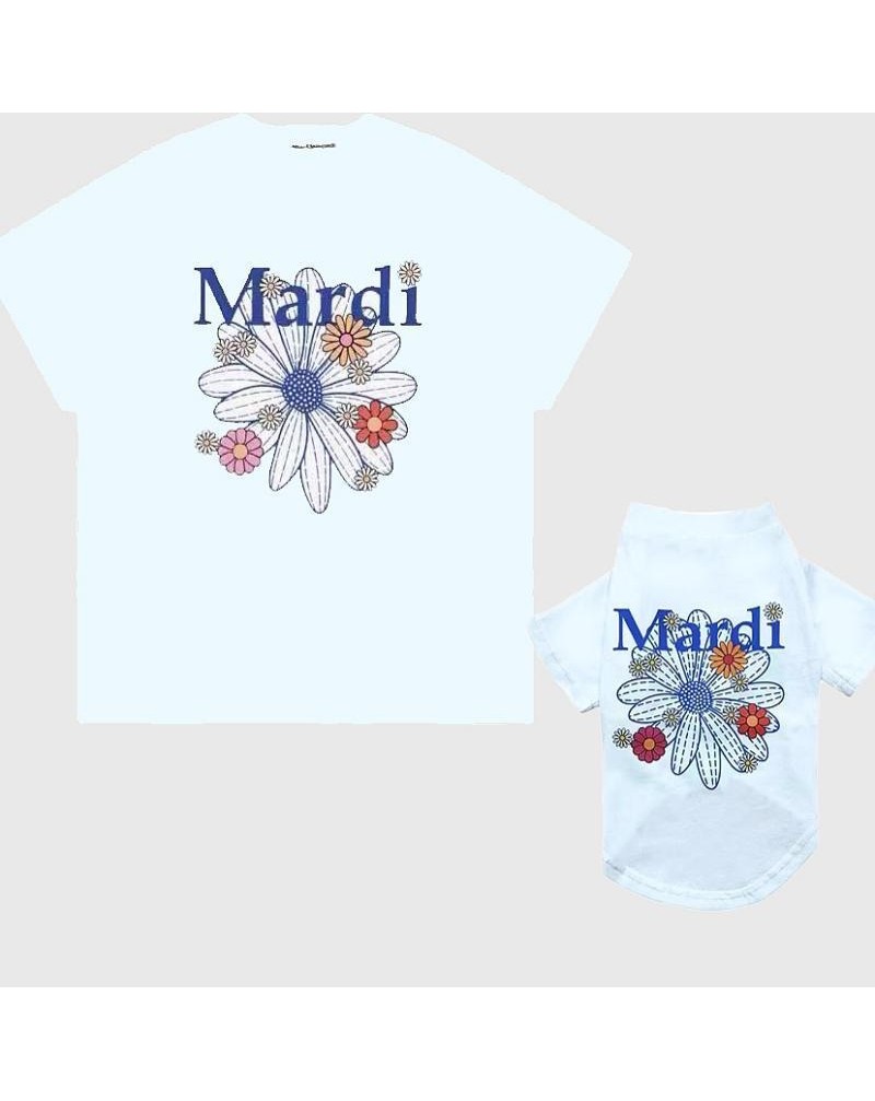 MARDI tシャツペット用服親子服オシャレかわいい猫犬用シャツ