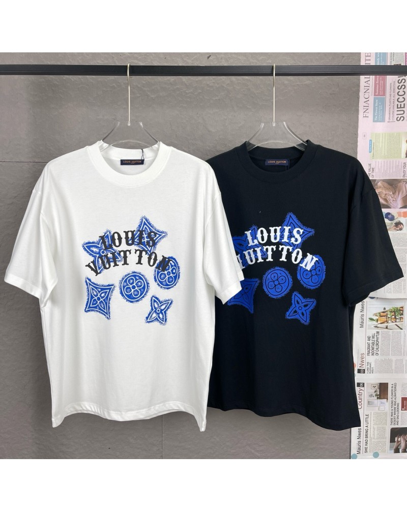 ルイヴィトン tシャツ オシャレ新作短袖男女向けティシャツ半袖