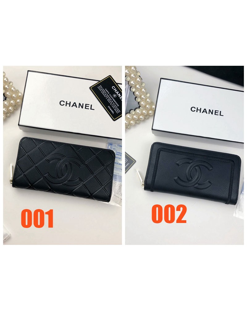 シャネル 長財布 お洒落人気小香風ブランドChanel サイフコピー 紙幣やカードや小銭入れ携帯便利