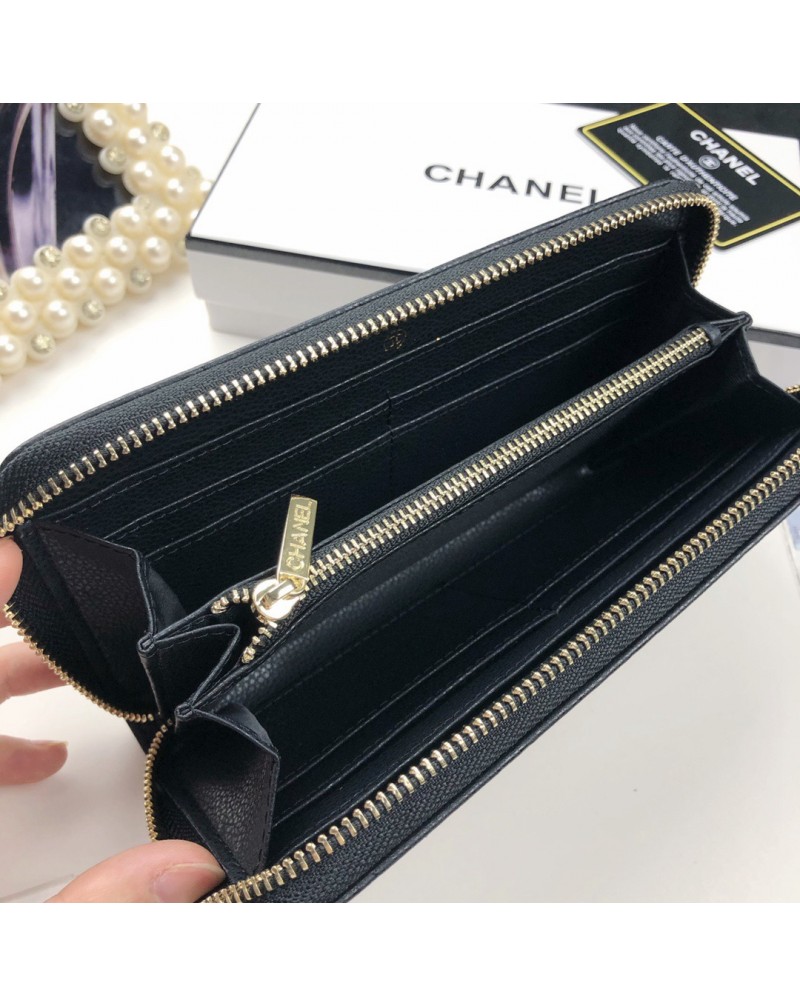 シャネル 長財布 お洒落人気小香風ブランドChanel サイフコピー 紙幣やカードや小銭入れ携帯便利