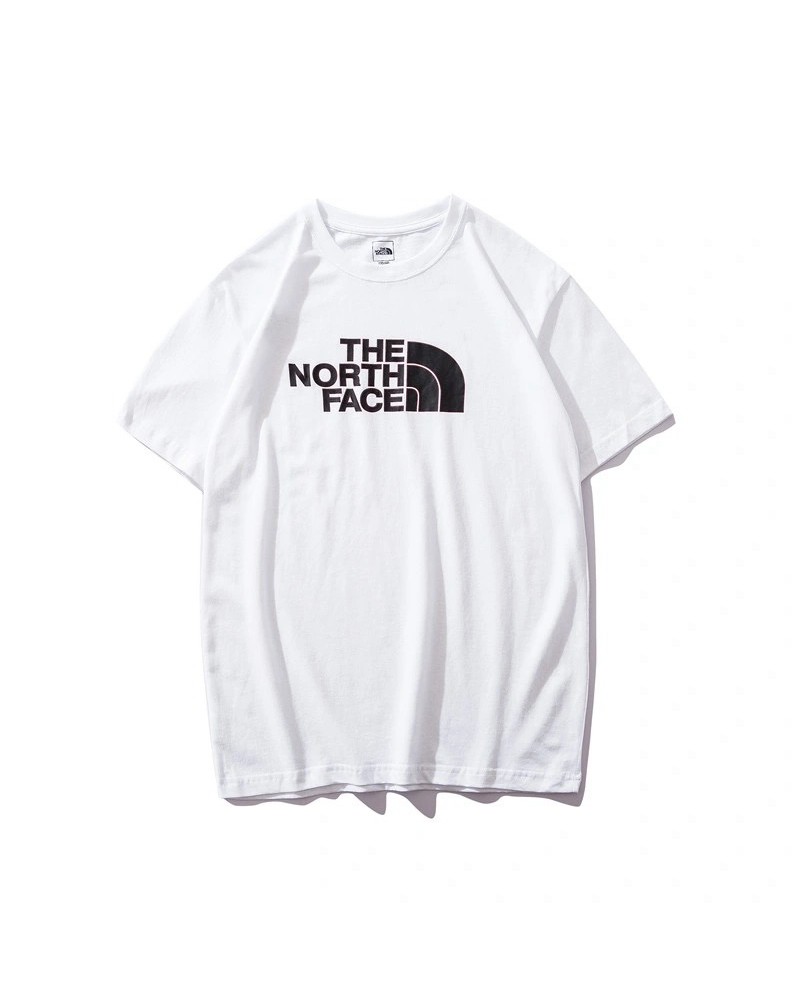 the north face tシャツ半袖お洒落カジュアルウェア上着コットン製ソフトファッショントップスメンズレディース兼用潮流人気