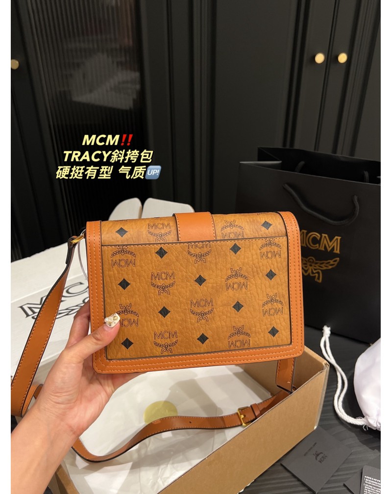 MCM ショルダーバックお洒落韓国風斜め掛けバッグ超人気カバン