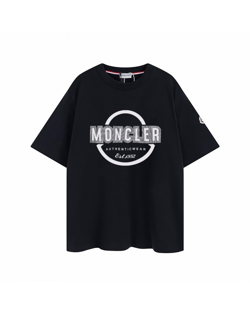 モンクレール Tシャツ半袖カジュアルペアお揃い超ファッションティシャツコットン大人気